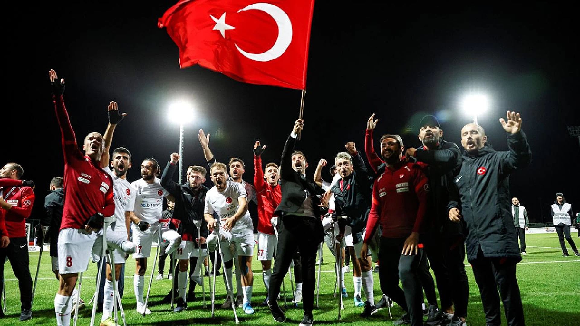 Türkiye ampute futbolda dünyada 1. sırada
