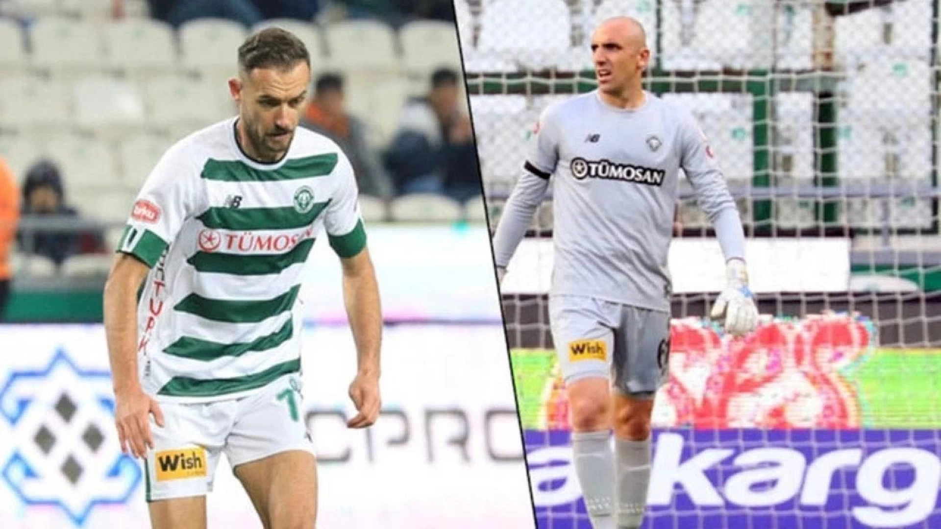 Konyaspor, 2 futbolcusunu kadro dışı bıraktı