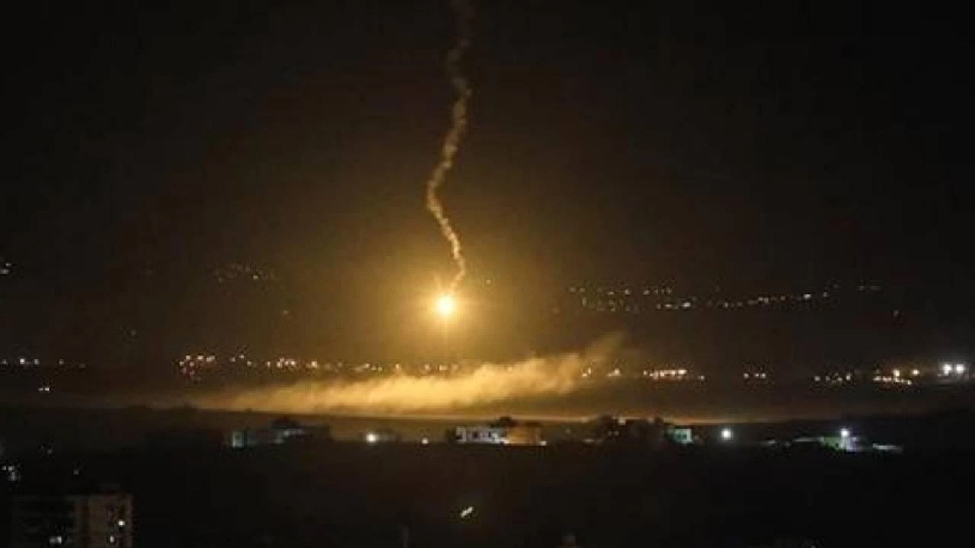 İsrail'in Suriye'ye saldırı başlattığı iddia edildi